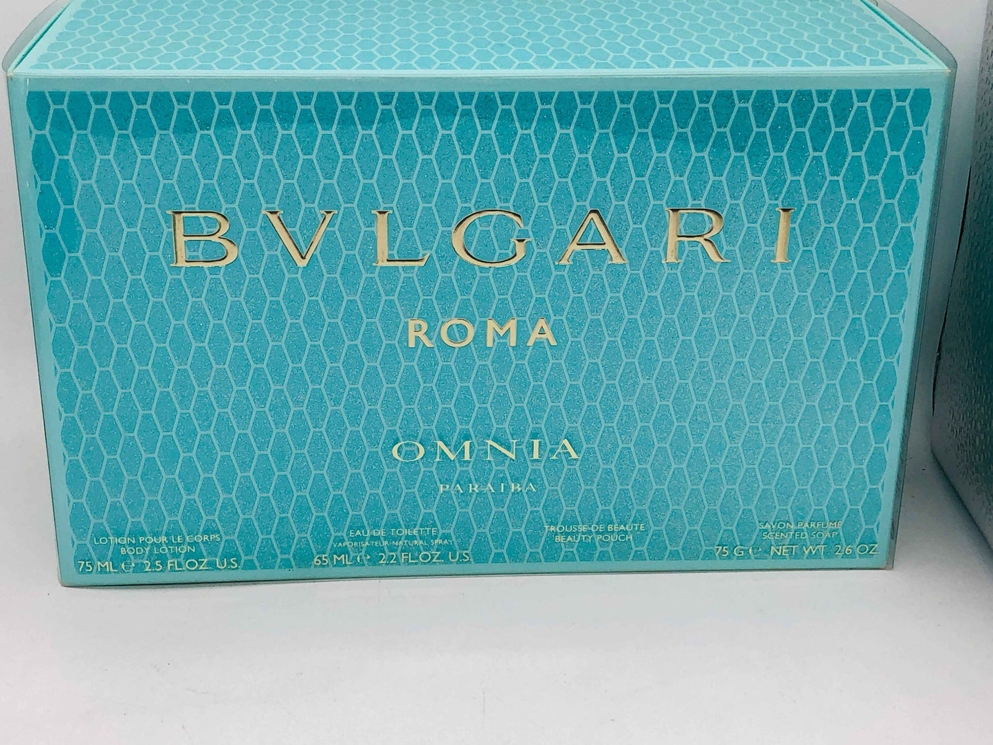 Bulgari Omnia Paraiba profumo 65 ml edt donna Gift Set Pochette trousse Bvlgari