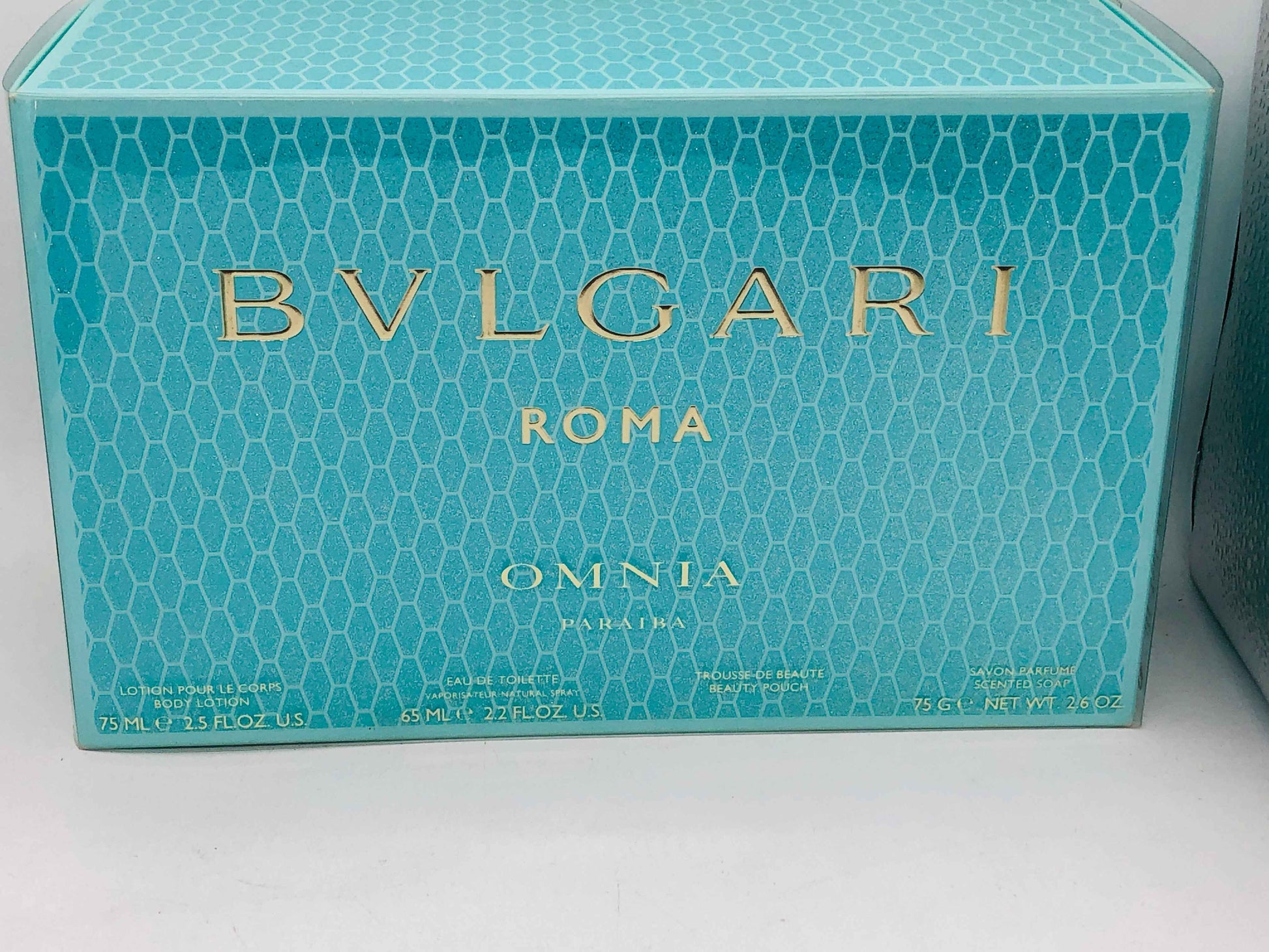 Bulgari Omnia Paraiba profumo 65 ml edt donna Gift Set Pochette trousse Bvlgari