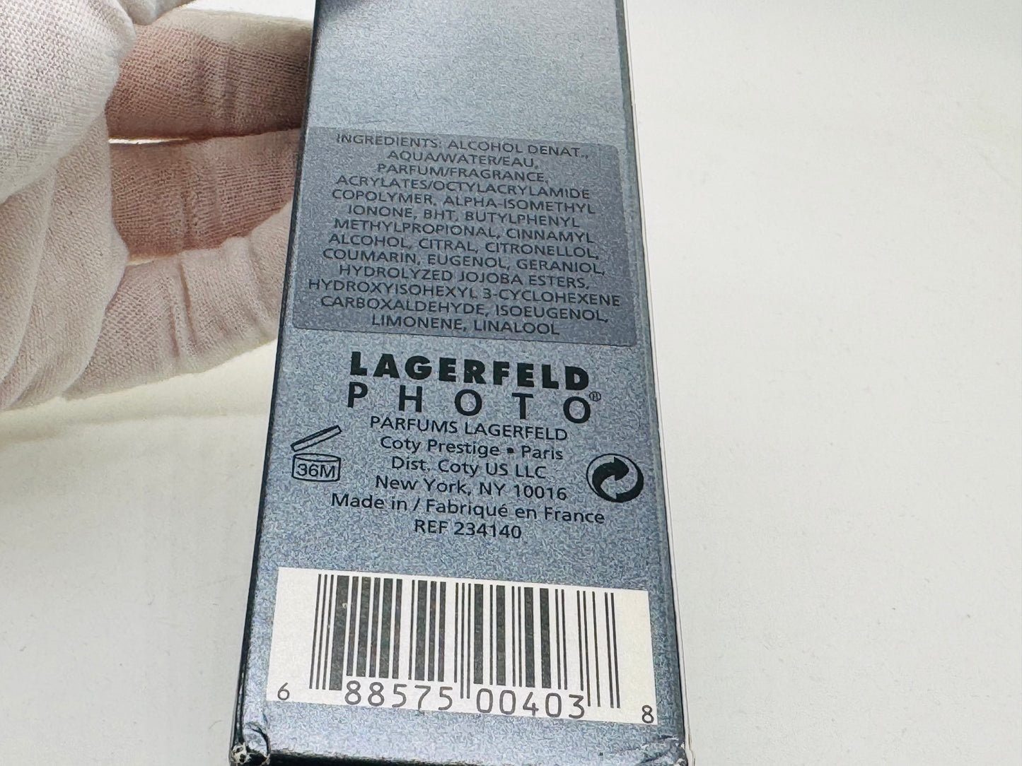 Profumo Vintage Photo Karl Lagerfeld 30 Ml Spray Edt Raro Anni 00