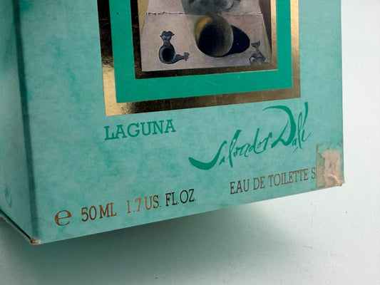 SALVADOR DALì LAGUNA 50 ml Edt Spray PROFUMO VINTAGE Eau De Toilette DALI 1999 Discontinued Donna Raro