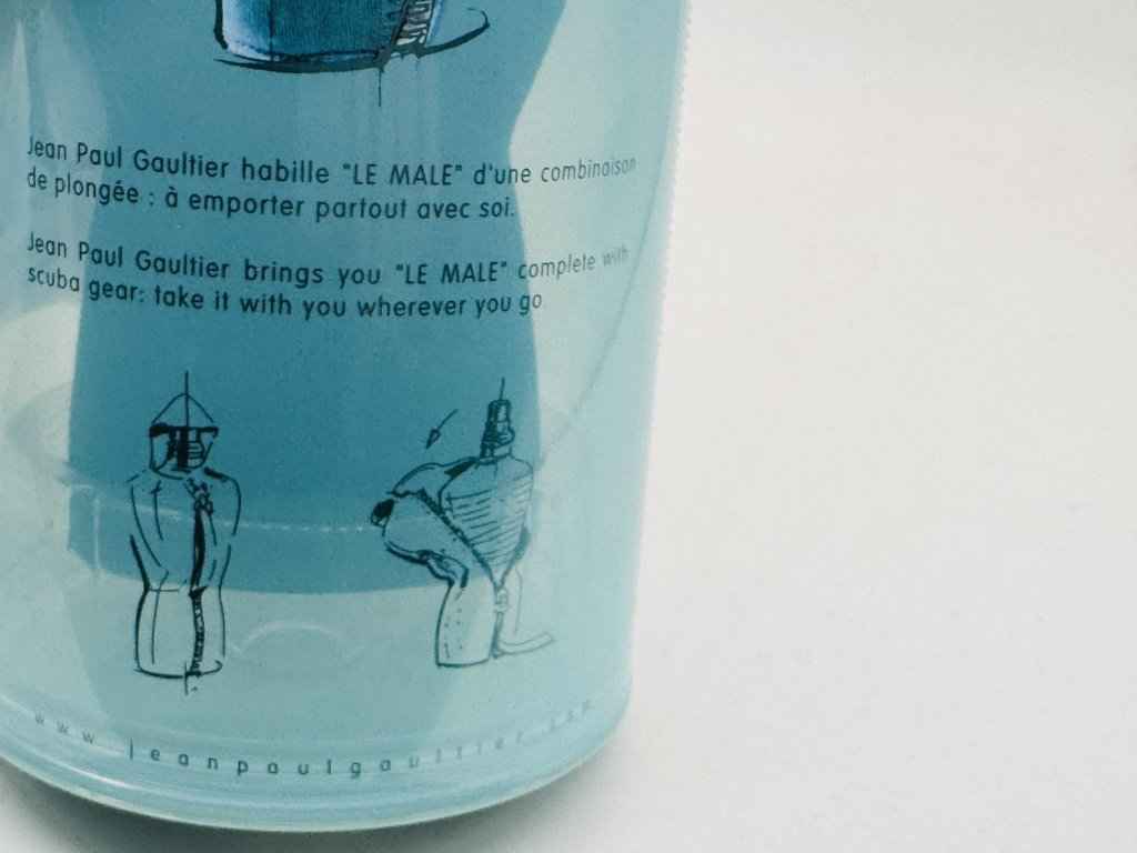 Profumo Vintage 2007 Jean Paul Gaultier Le Male Scuba Diver 125 Ml Limited Edition Sealed Jpg