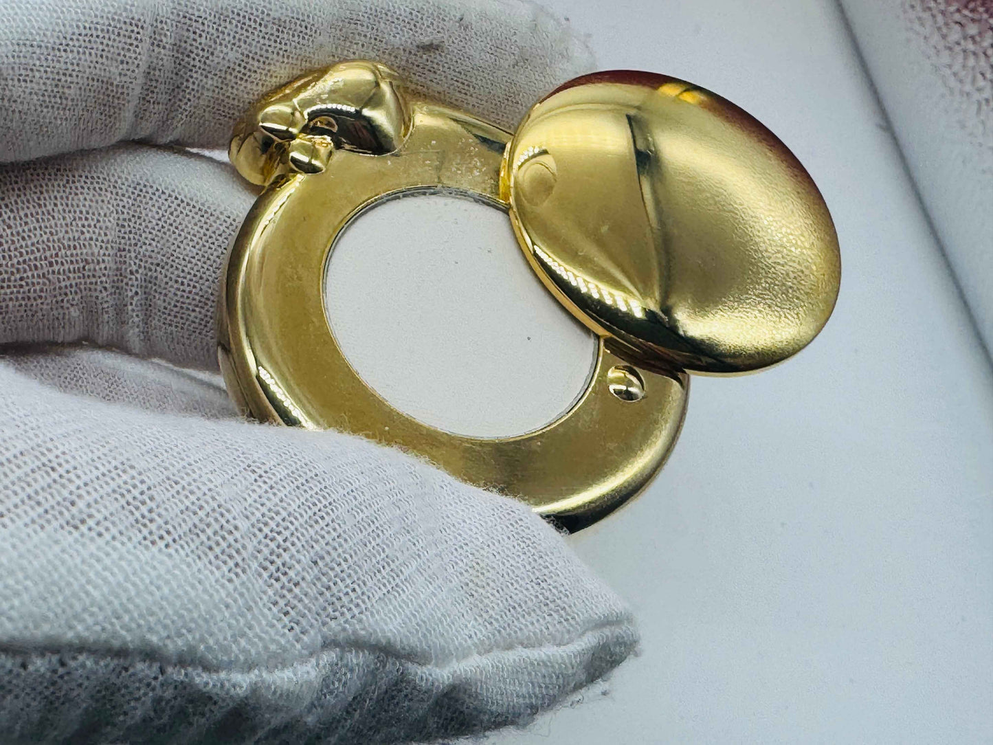 Profumo Vintage PANTHERE CARTIER Parfum 50 ml Coffret Moire Estratto Extrait + perfumed powder