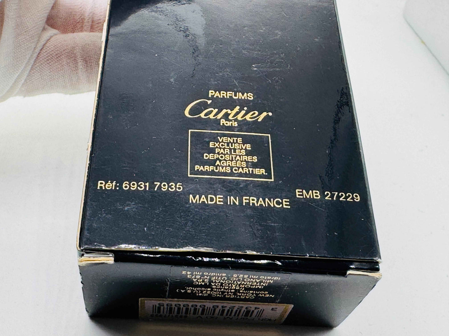 Profumo Vintage MUST de CARTIER PARFUM 50 ml spray Extrait ricarica Refill 1998 Raro