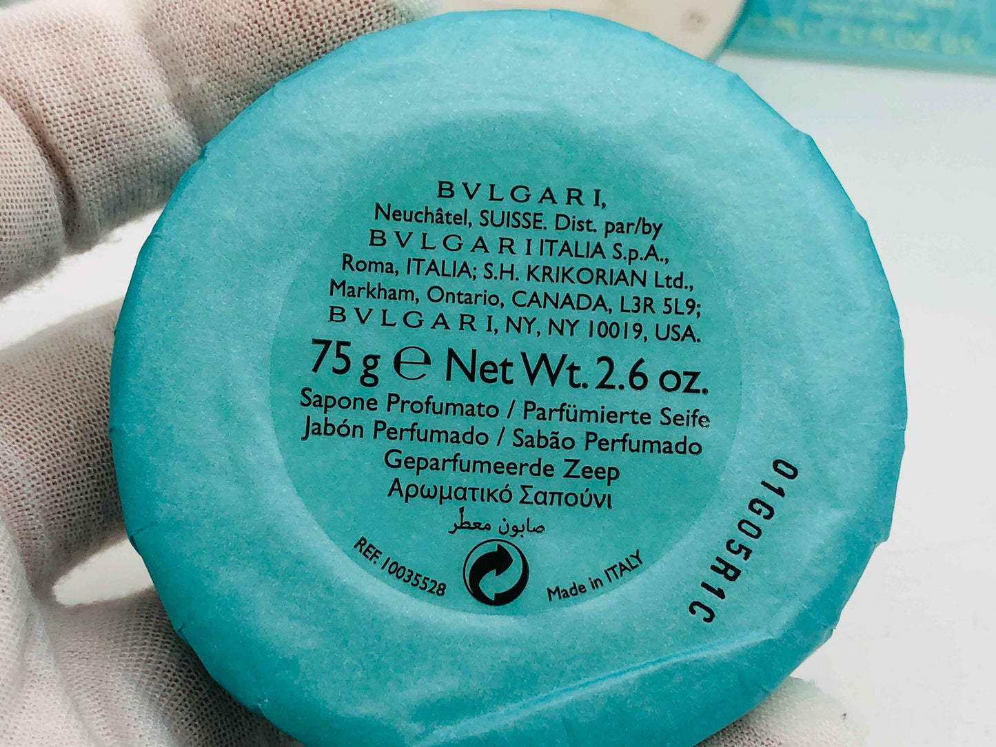 Bulgari Omnia Paraiba profumo 65 ml edt donna Gift Set Pochette trousse Bvlgari