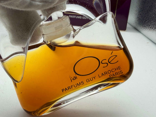 Guy Laroche J’ai Osé Profumo Vintage Parfum Extrait 28 ml – Tappo Napoleone Raro da Collezione