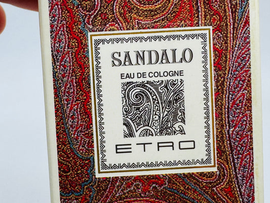 ETRO SANDALO Perfume 100 ml VINTAGE edc spray First Edition Eau De Cologne '90s