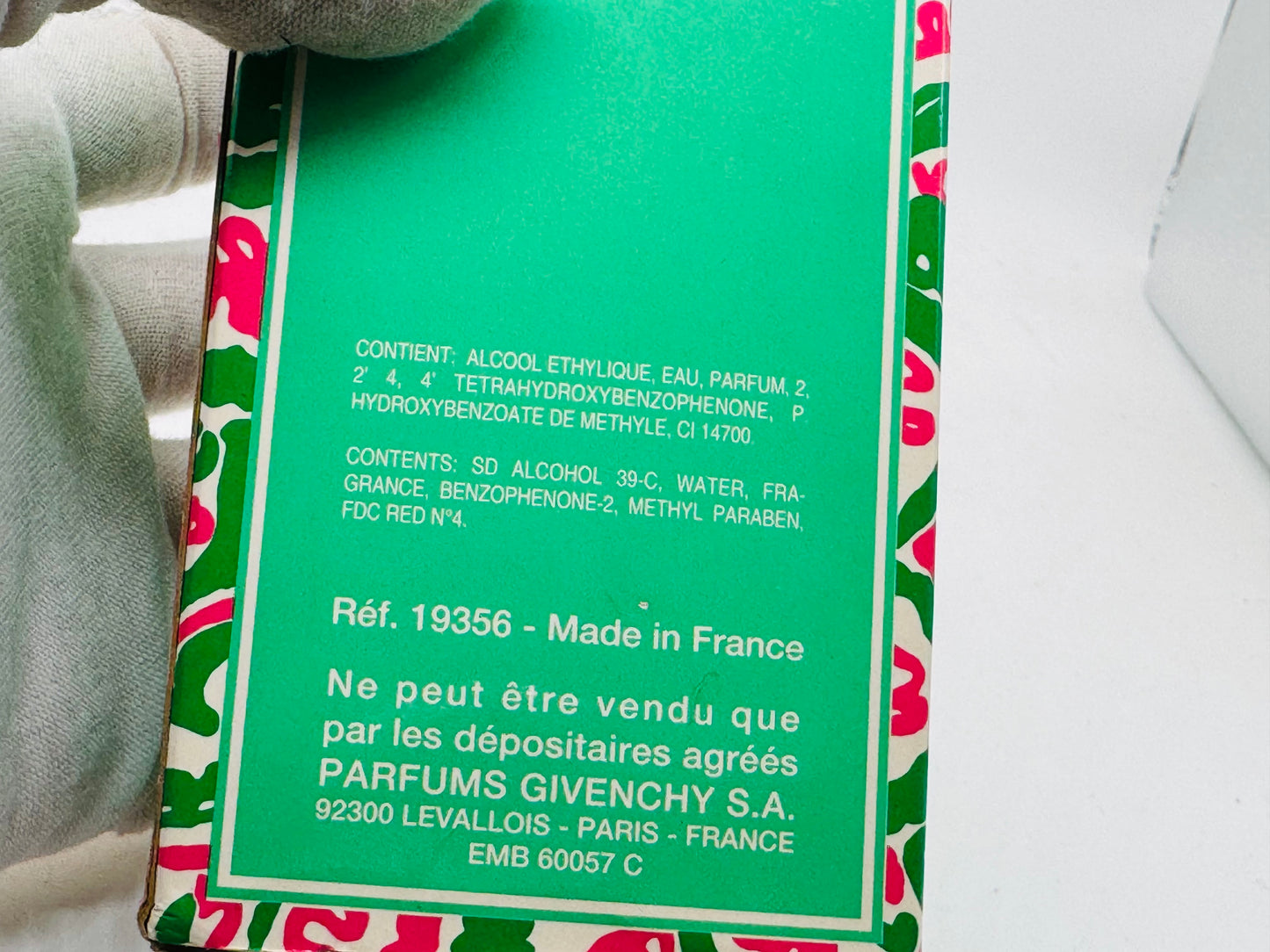 1995 Profumo Vintage Givenchy Fleur D'Interdit 100 Ml Edp Spray Eau De Parfum Donna Interdit