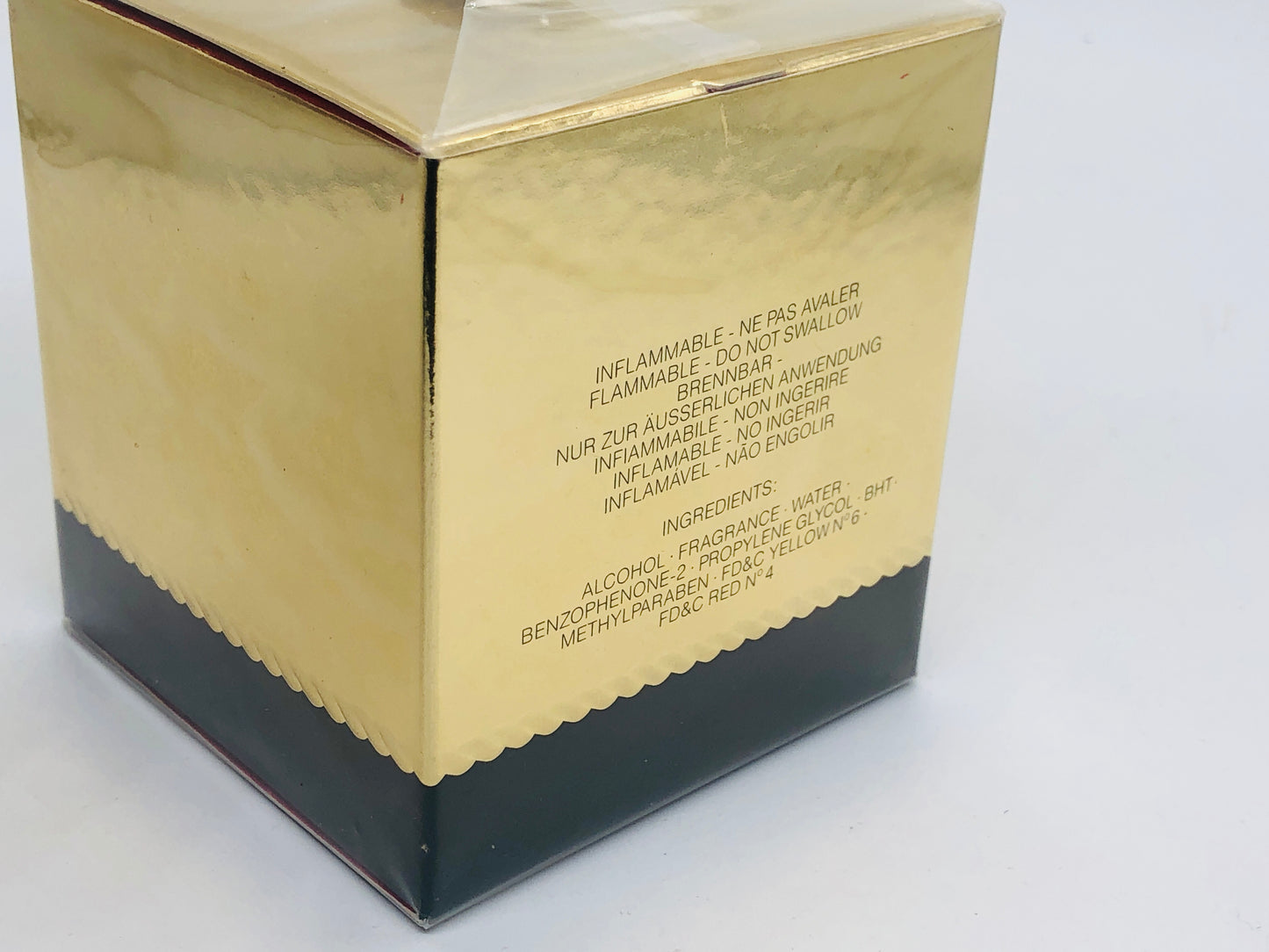 Ysl Vintage Champagne Perfume 50 Ml Splash Eau De Toilette Yves Saint Laurent