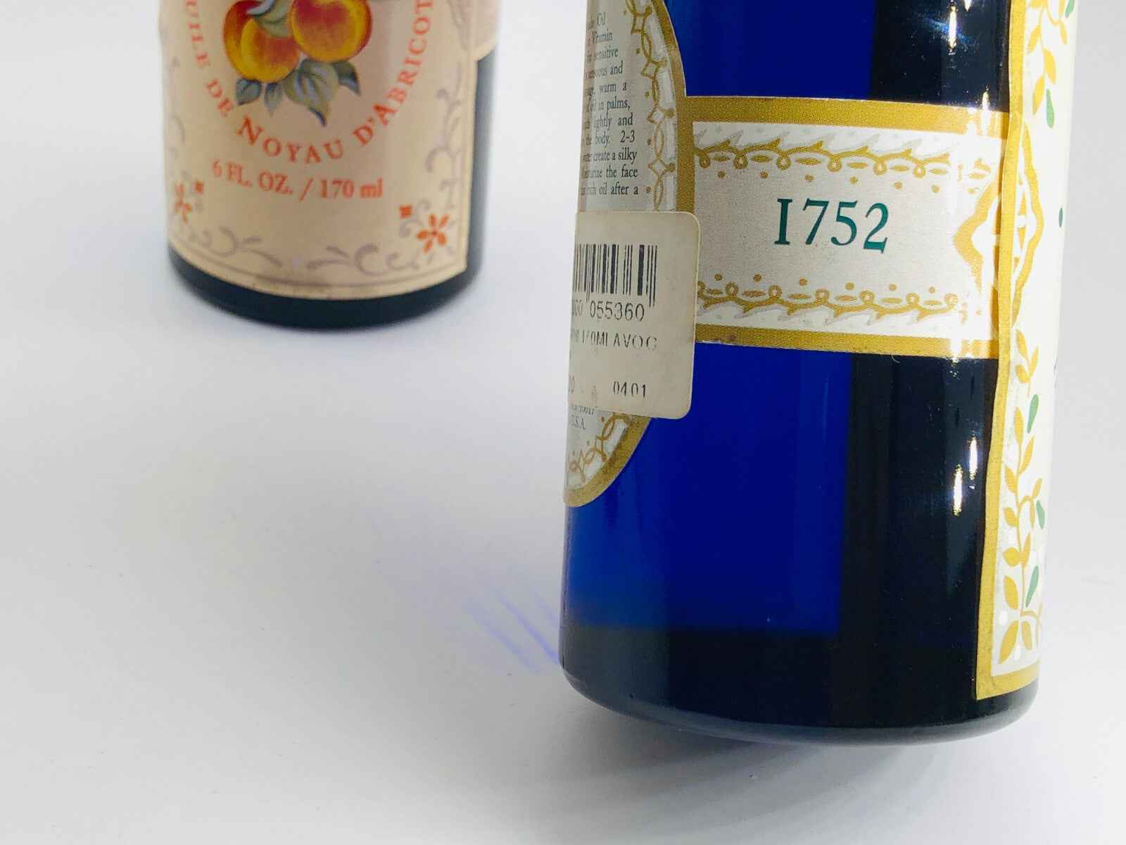 3X CASWELL MASSEY OLIO MASSAGGIO 170 ML EDT AVOCADO SEMI ALBICOCCA 3 PEZZI