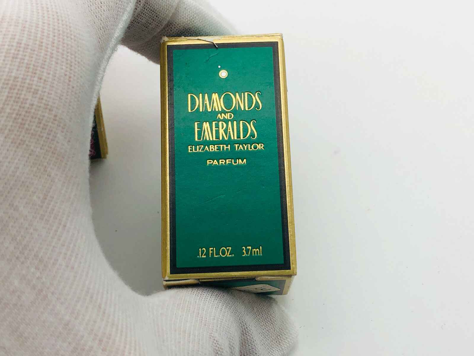 ELIZABETH TAYLOR DIAMONDS EMERALDS RUBIES SHAPPIRES VINTAGE PURE PERFUME EXTRAIT