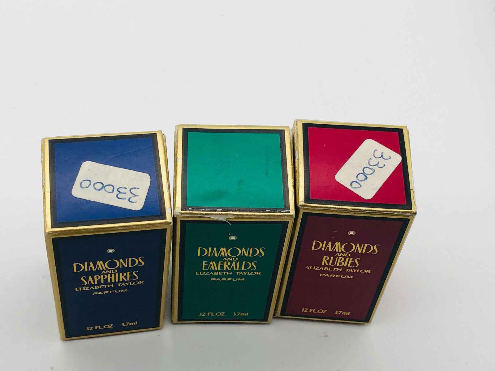 ELIZABETH TAYLOR DIAMONDS EMERALDS RUBIES SHAPPIRES VINTAGE PURE PERFUME EXTRAIT