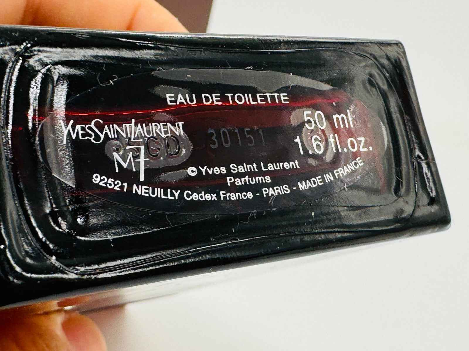 YSL M7 VINTAGE 50 ml PROFUMO YVES SAINT LAURENT EDT SPRAY M 7 Raro uomo homme