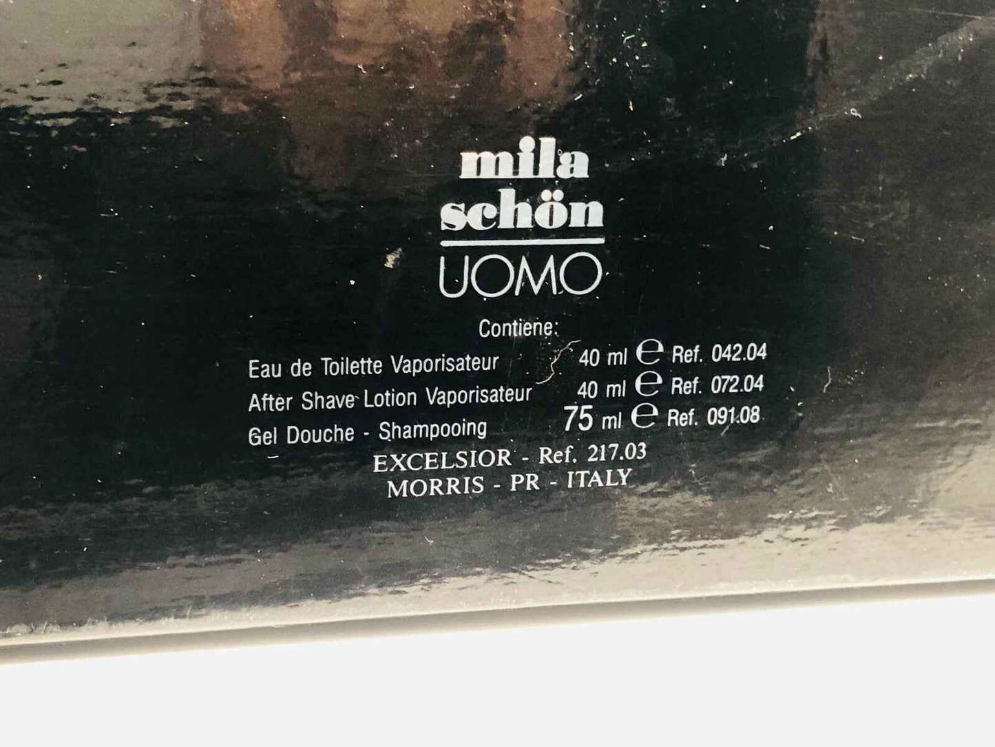 MILA SCHON Uomo Vintage Confezione regalo Profumo 40 ml + After Shave + Shampoo