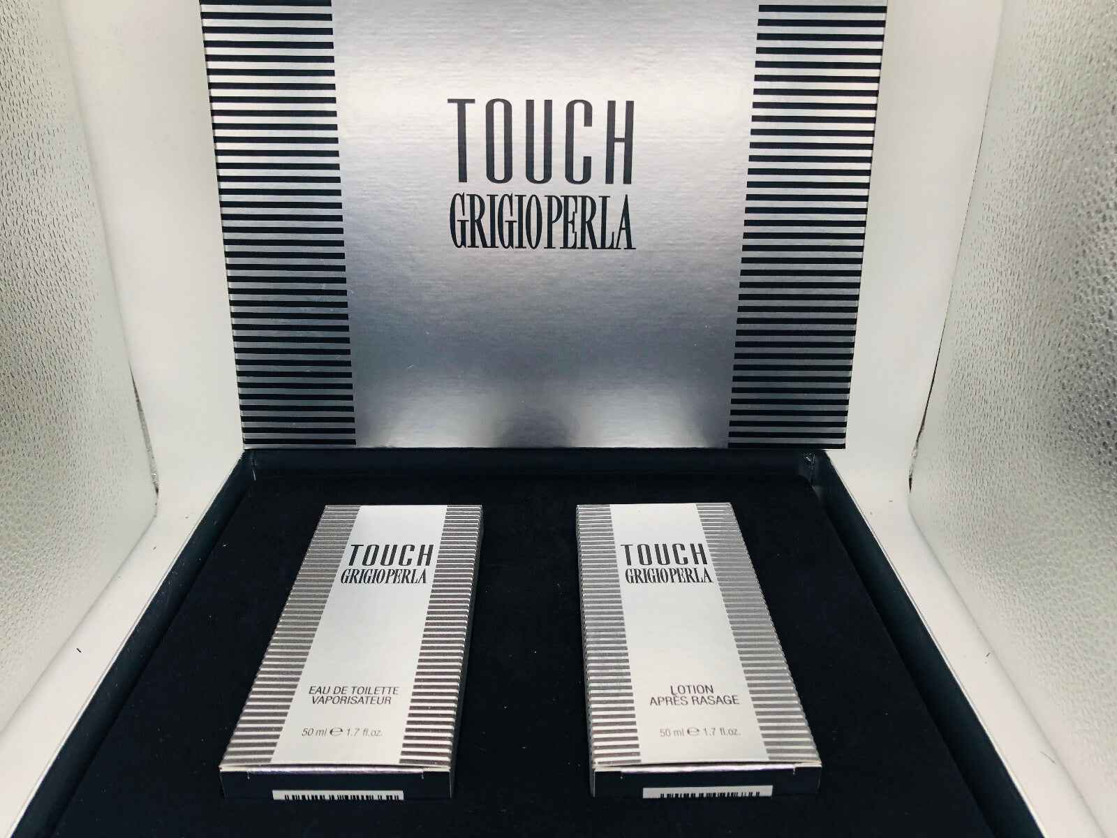 GRIGIOPERLA TOUCH La Perla Set Profumo Vintage edt 50 ml spray After shave uomo