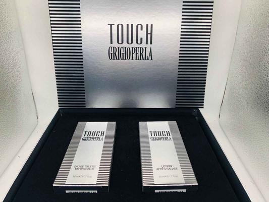 GRIGIOPERLA TOUCH La Perla Set Profumo Vintage edt 50 ml spray After shave uomo