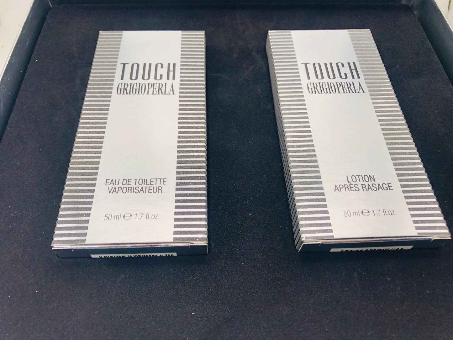GRIGIOPERLA TOUCH La Perla Set Profumo Vintage edt 50 ml spray After shave uomo