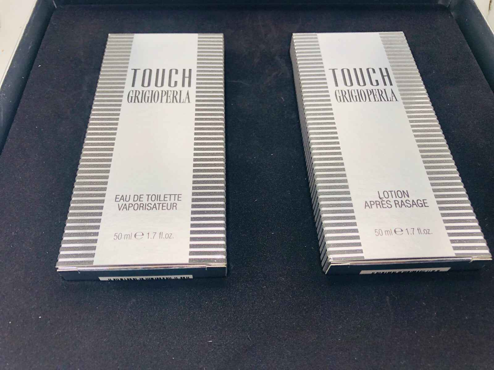 GRIGIOPERLA TOUCH La Perla Set Profumo Vintage edt 50 ml spray After shave uomo