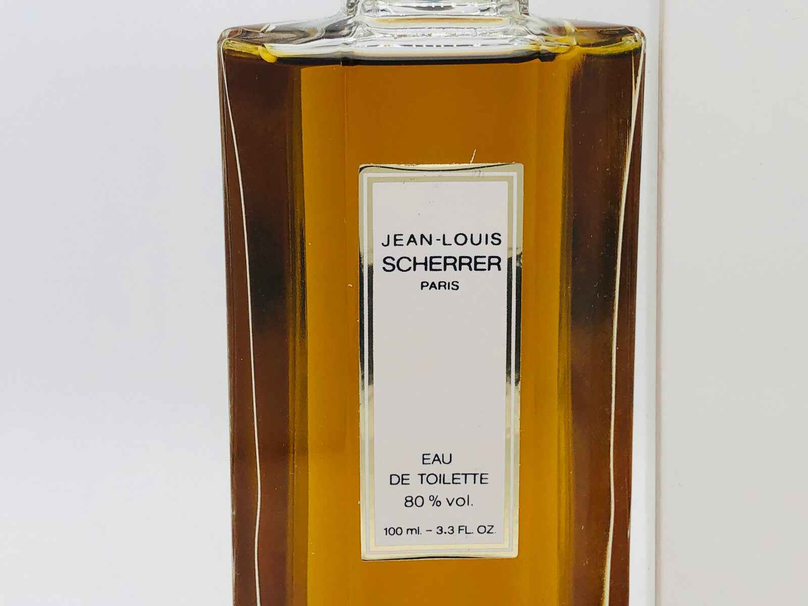 JEAN LOUIS SCHERRER 1 VINTAGE EDT 100 ml SPLASH PROFUMO DONNA EAU DE TOILETTE
