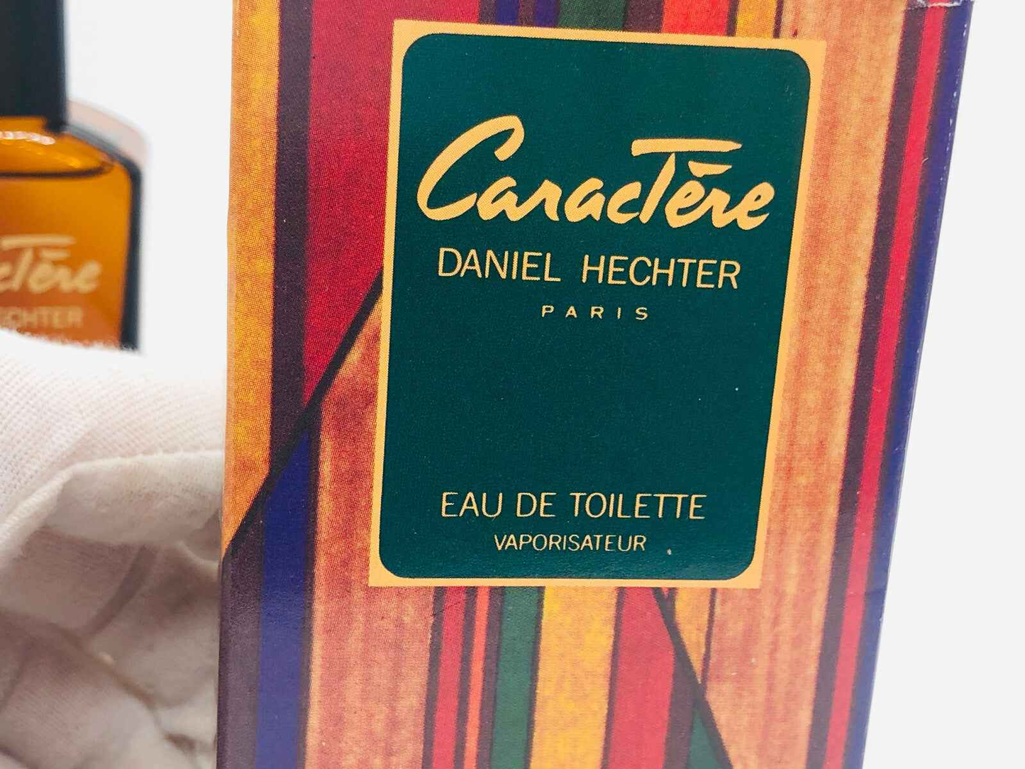 DANIEL HECHTER CARACTERE PROFUMO VINTAGE 75 ml EDT SPRAY EAU DE TOILETTE RARO