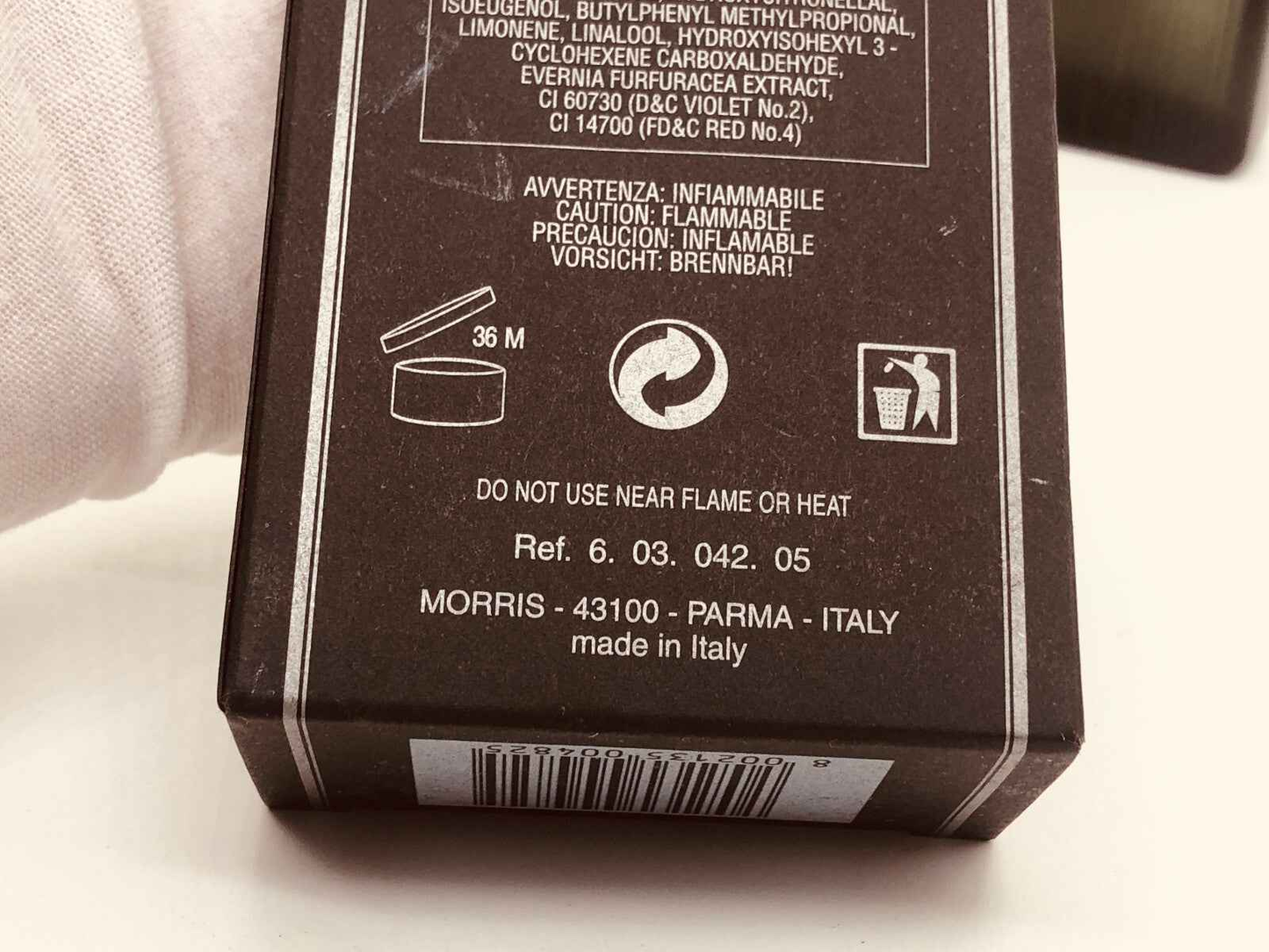 LA PERLA GRIGIOPERLA Profumo Vintage 50 ml EDT spray grigio perla raro Uomo