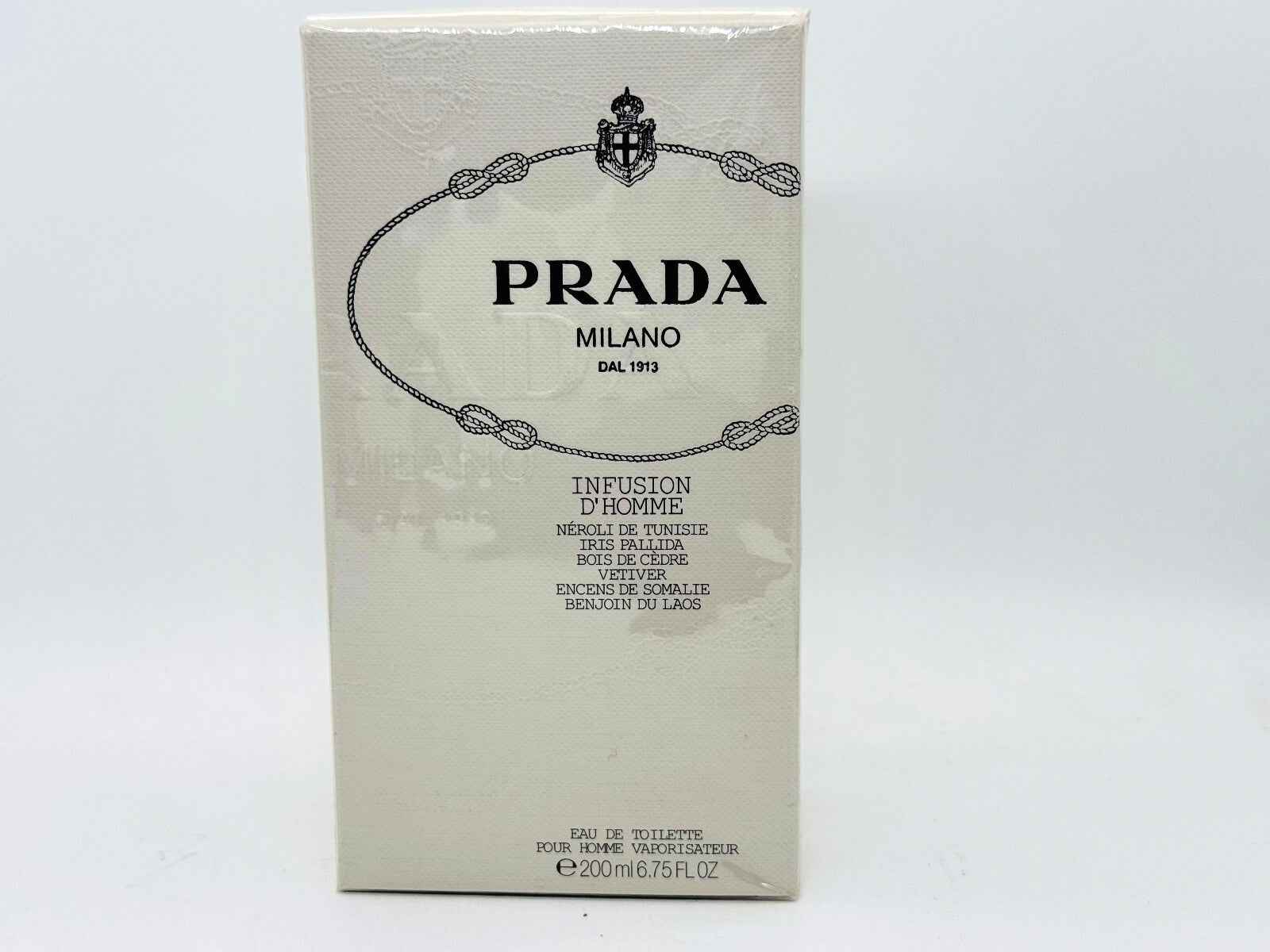 200 ml PRADA INFUSION D' HOMME VINTAGE edt Spray uomo for men Profumo Sealed