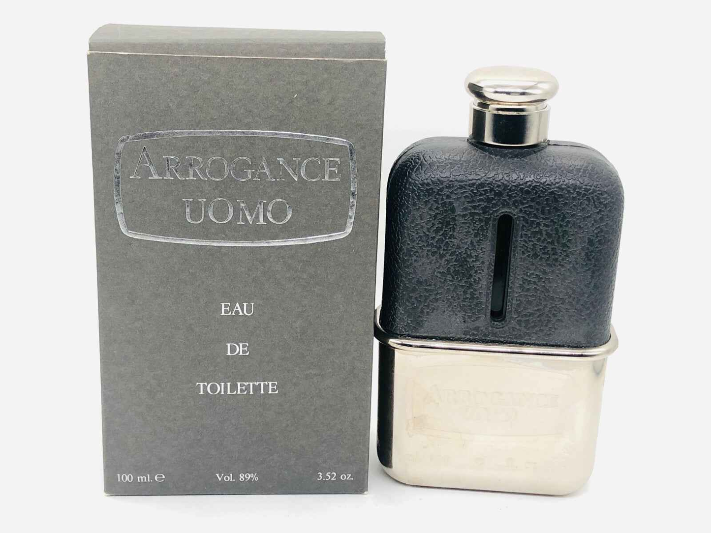 ARROGANCE UOMO POUR HOMME 100 ml VINTAGE PROFUMO MEN PIKENZ 1 EDITION EDT FLASK