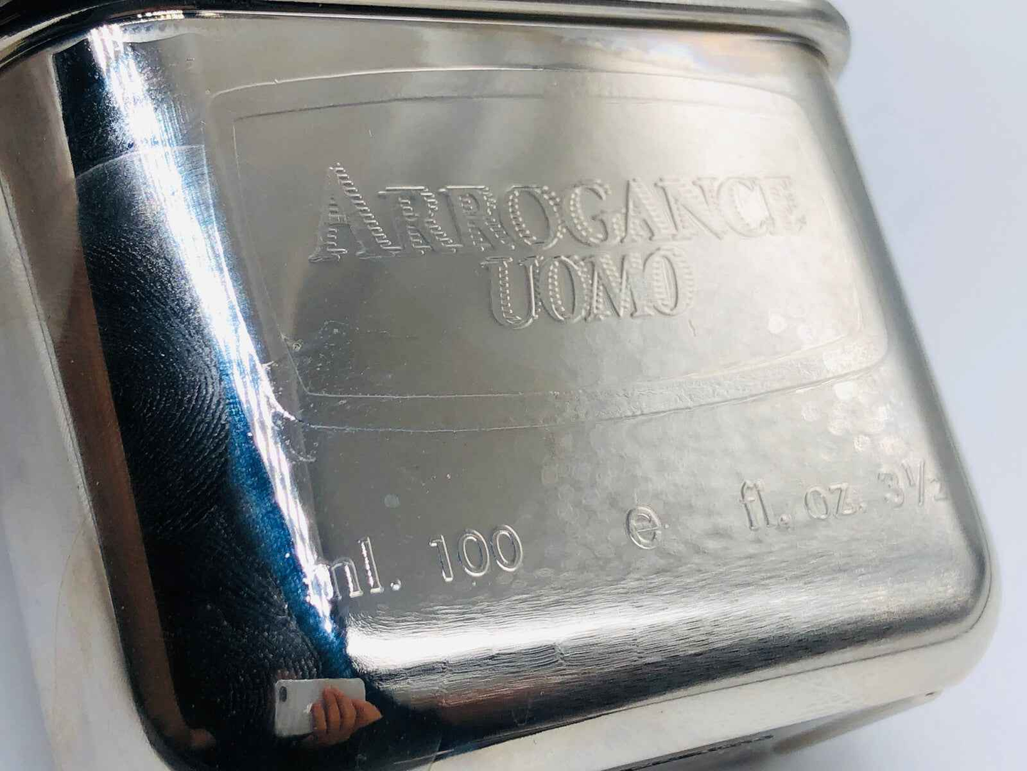 ARROGANCE UOMO POUR HOMME 100 ml VINTAGE PROFUMO MEN PIKENZ 1 EDITION EDT FLASK
