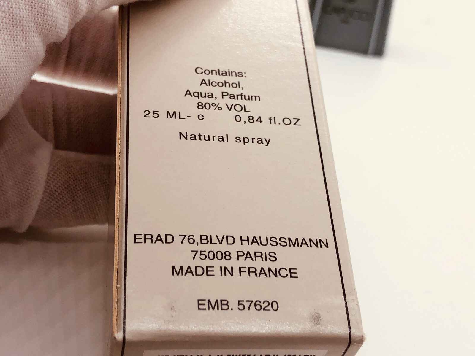 JOUR D'ETE by Roberto CAPUCCI profumo uomo Vintage 25 ml Edt spray Pour Homme