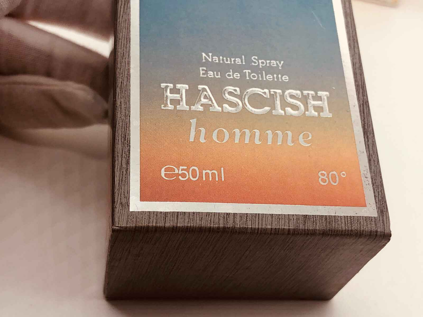 VEEJAGA HASCISH Pour Homme VINTAGE 50 ml Spray profumo edt eau de toilette raro
