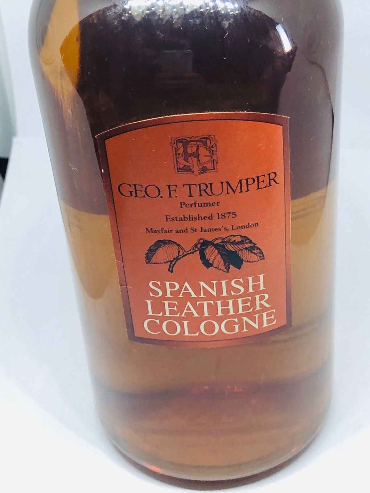 GEO F TRUMPER SPANISH LEATHER 500 ml profumo colonia uomo VINTAGE CUOIO SPAGNOLO