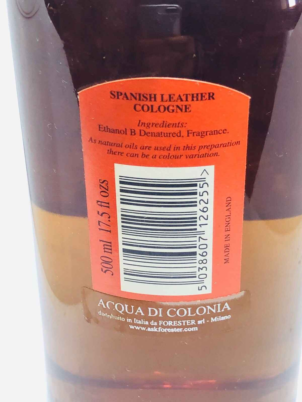 GEO F TRUMPER SPANISH LEATHER 500 ml profumo colonia uomo VINTAGE CUOIO SPAGNOLO