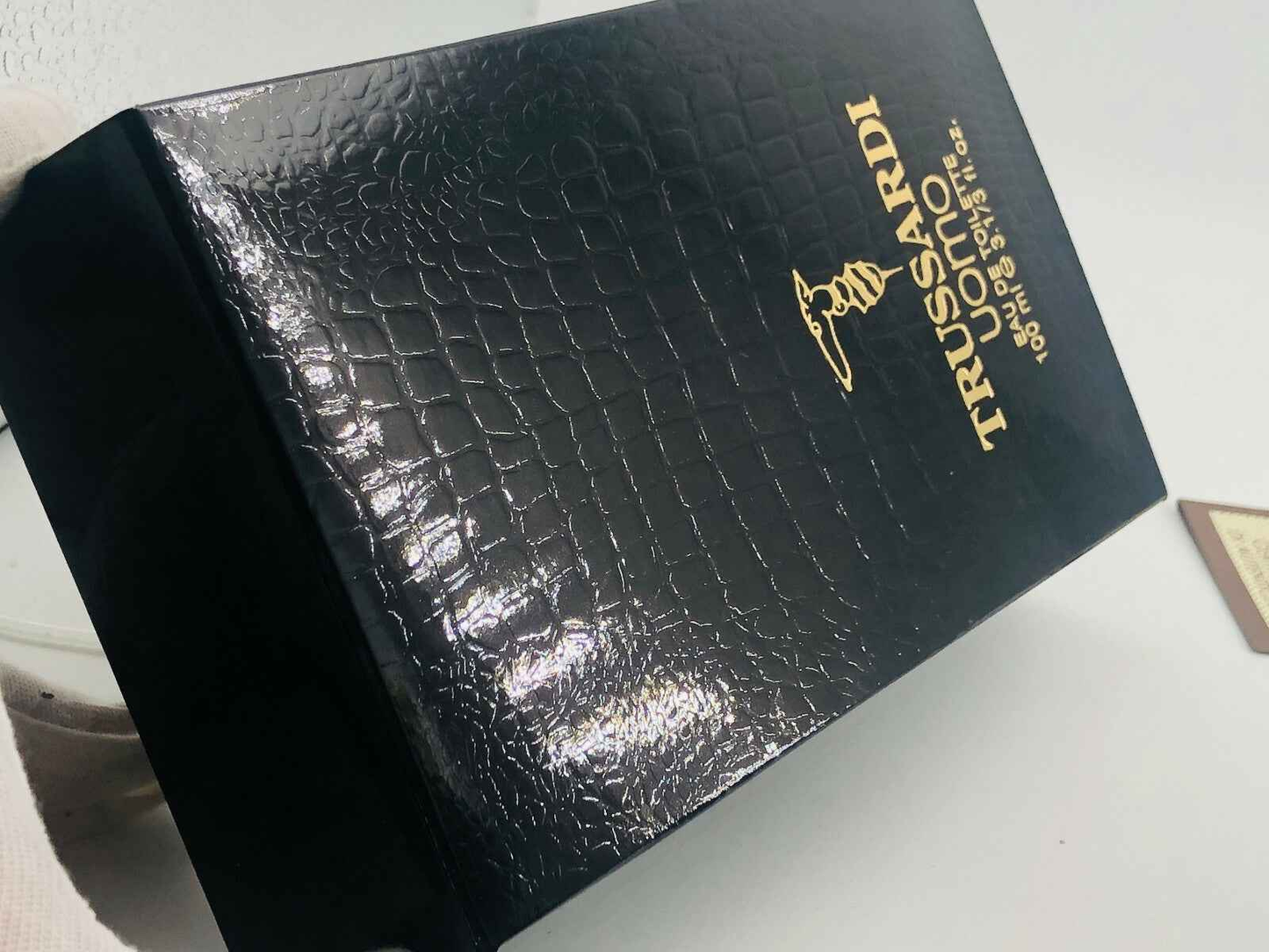 PROFUMO TRUSSARDI UOMO VINTAGE EDT UOMO 100 ml SPLASH PRE BARCODE POUR HOMME