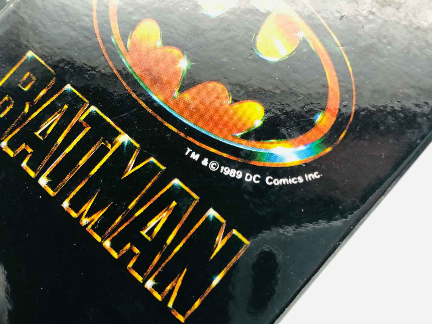 DC COMICS BATMAN profumo vintage 50 ml edt splash pre barcode raro 1989 KNAUF