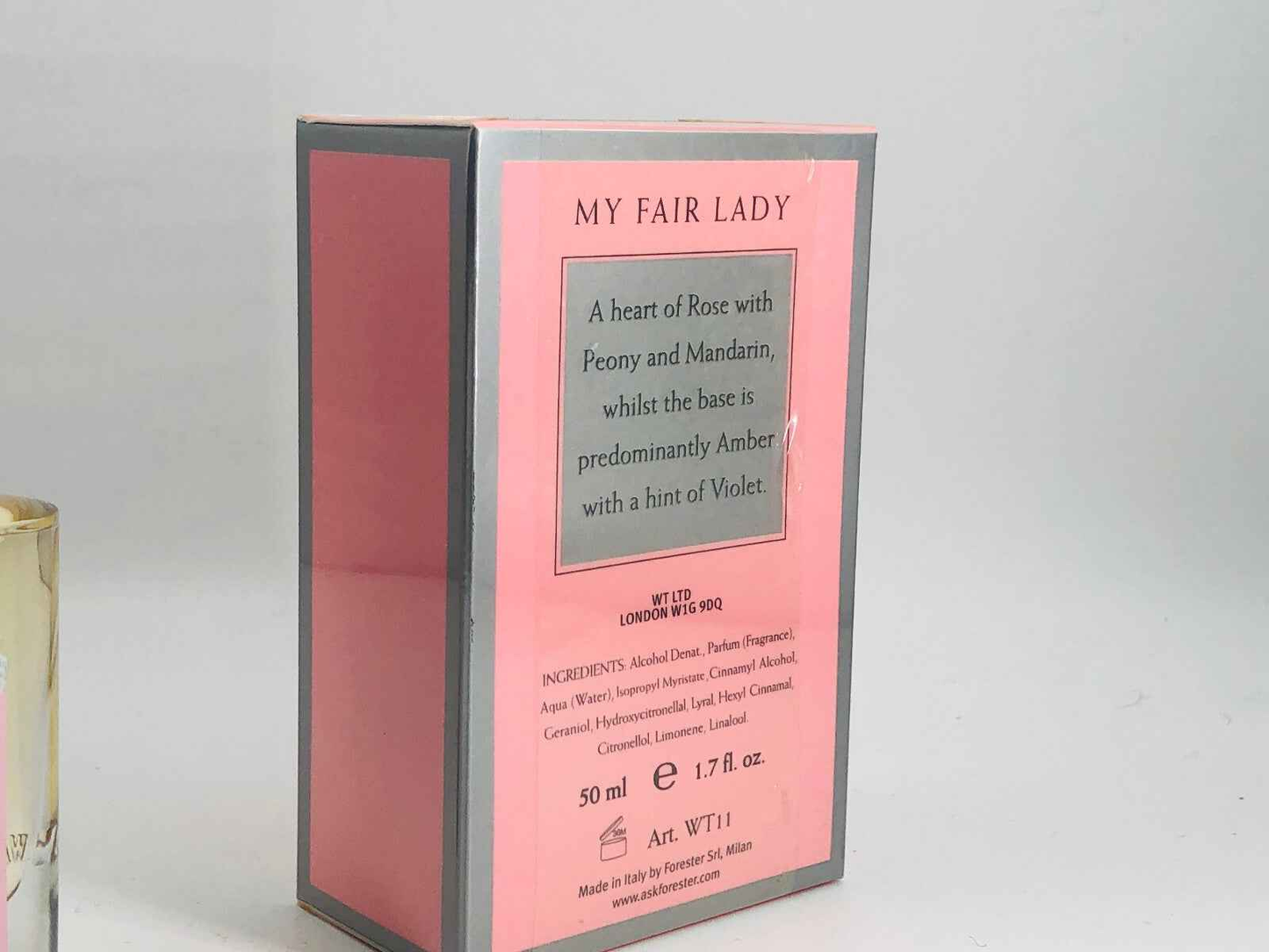 PROFUMO WASHINGTON TREMLETT MY FAIR LADY 50 ml Edt Spray Vintage Nicchia SEALED