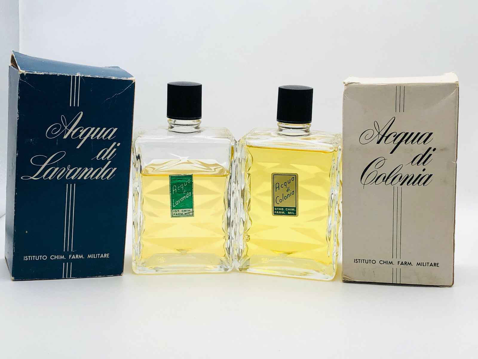 ISTITUTO CHIMICA MILITARE ACQUA DI COLONIA E LAVANDA 250 ml PROFUMO EDC VINTAGE