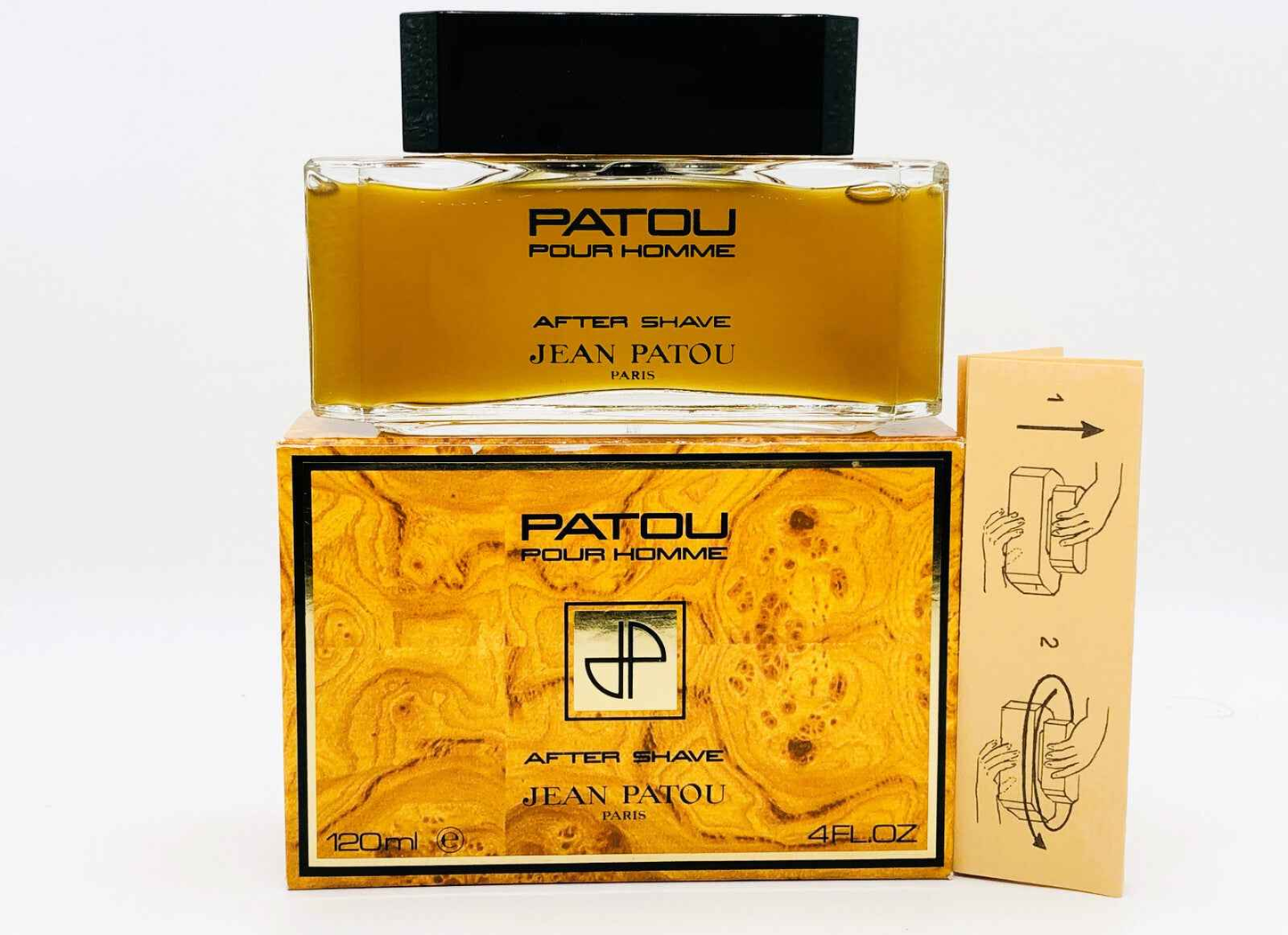 after shave JEAN PATOU pour HOMME 120 ml VINTAGE dopobarba splash ultra rare