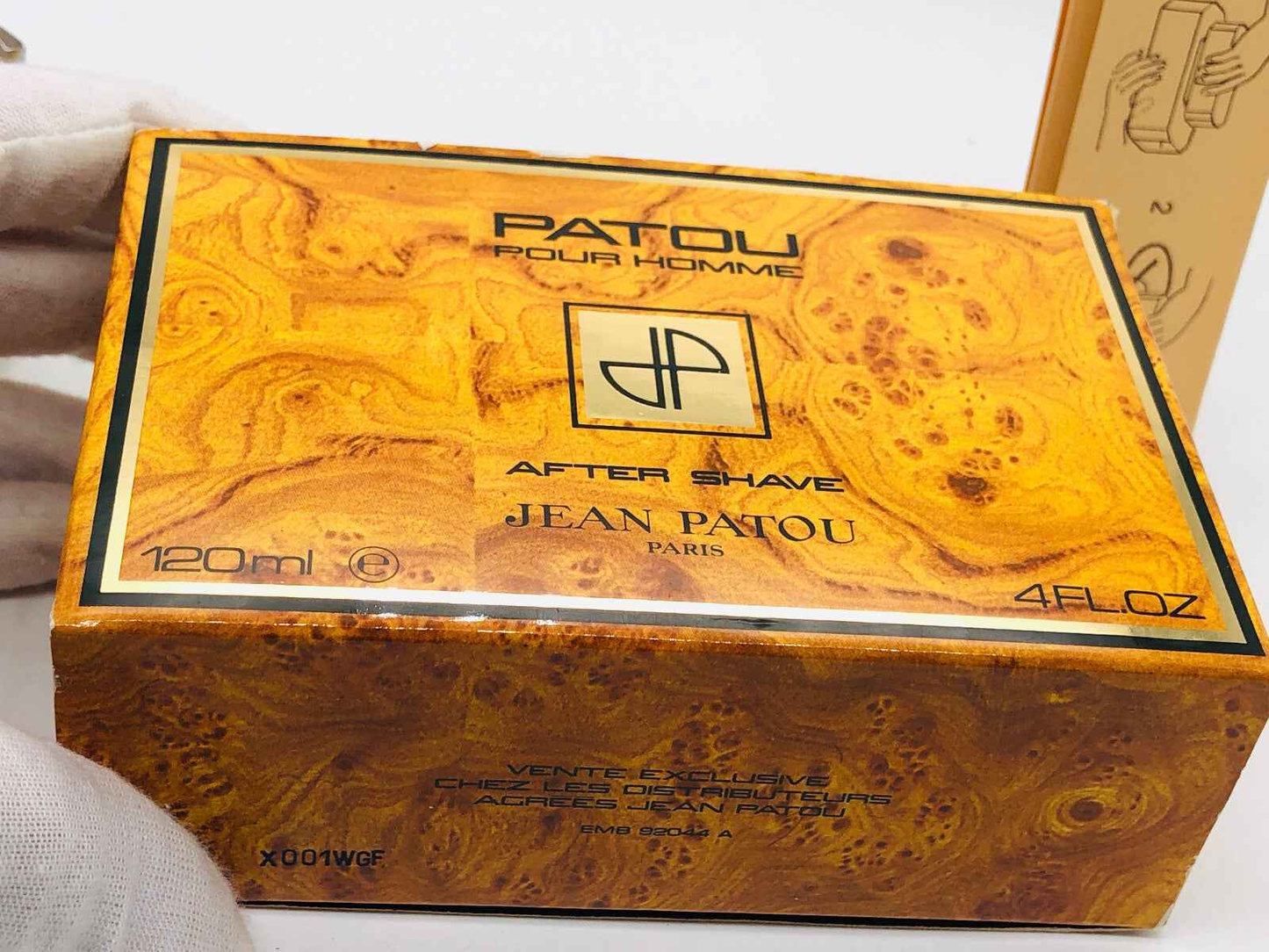after shave JEAN PATOU pour HOMME 120 ml VINTAGE dopobarba splash ultra rare