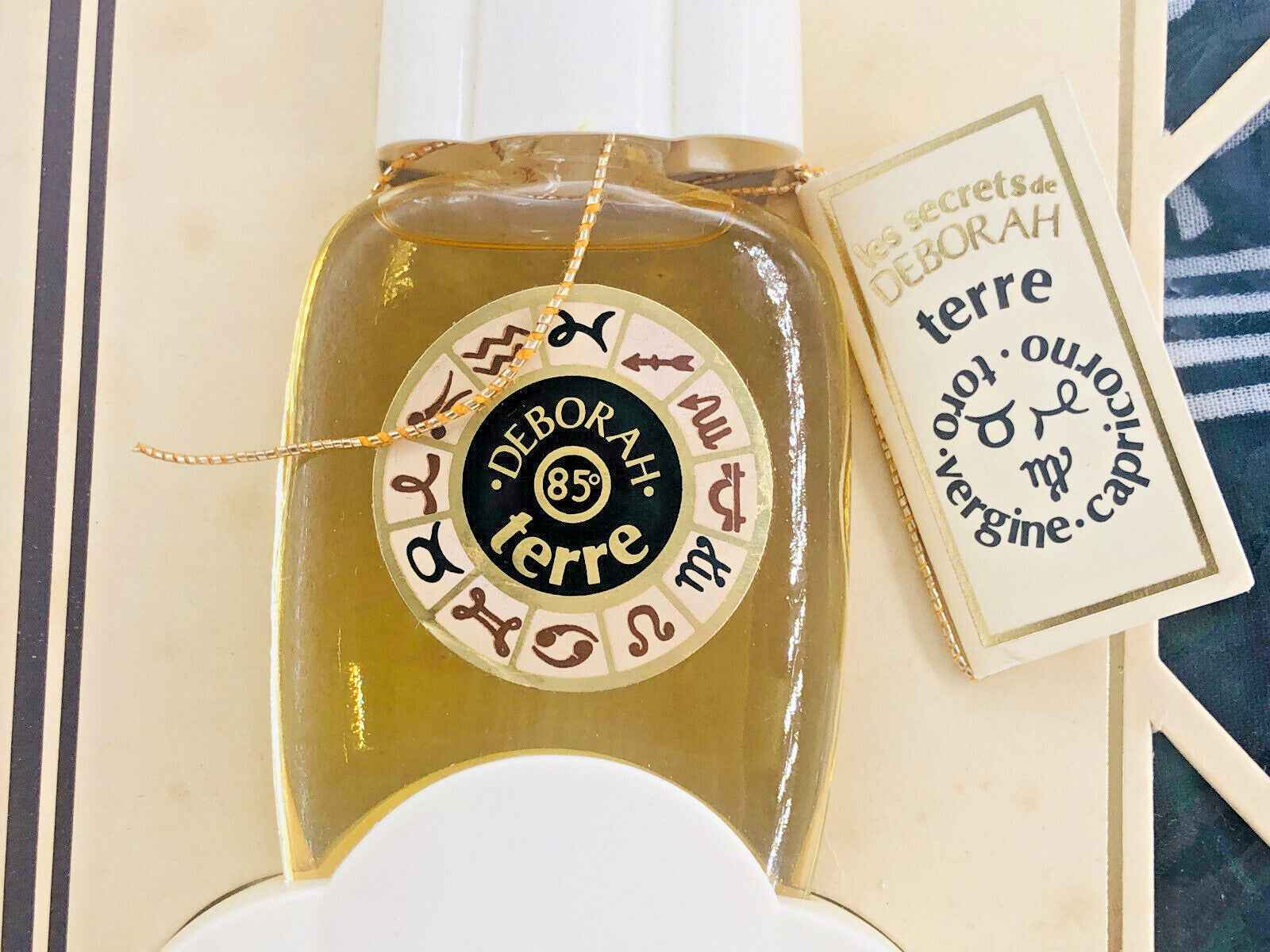 Les Secrets De Deborah TERRE Vintage profumo 25 ml + SILK SCARF pre barcode