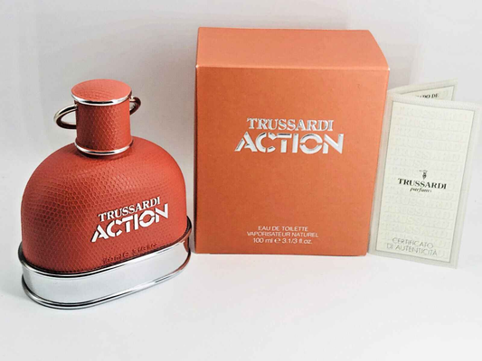 TRUSSARDI ACTION VINTAGE 100 ml Profumo Edt spray classic eau de toilette donna