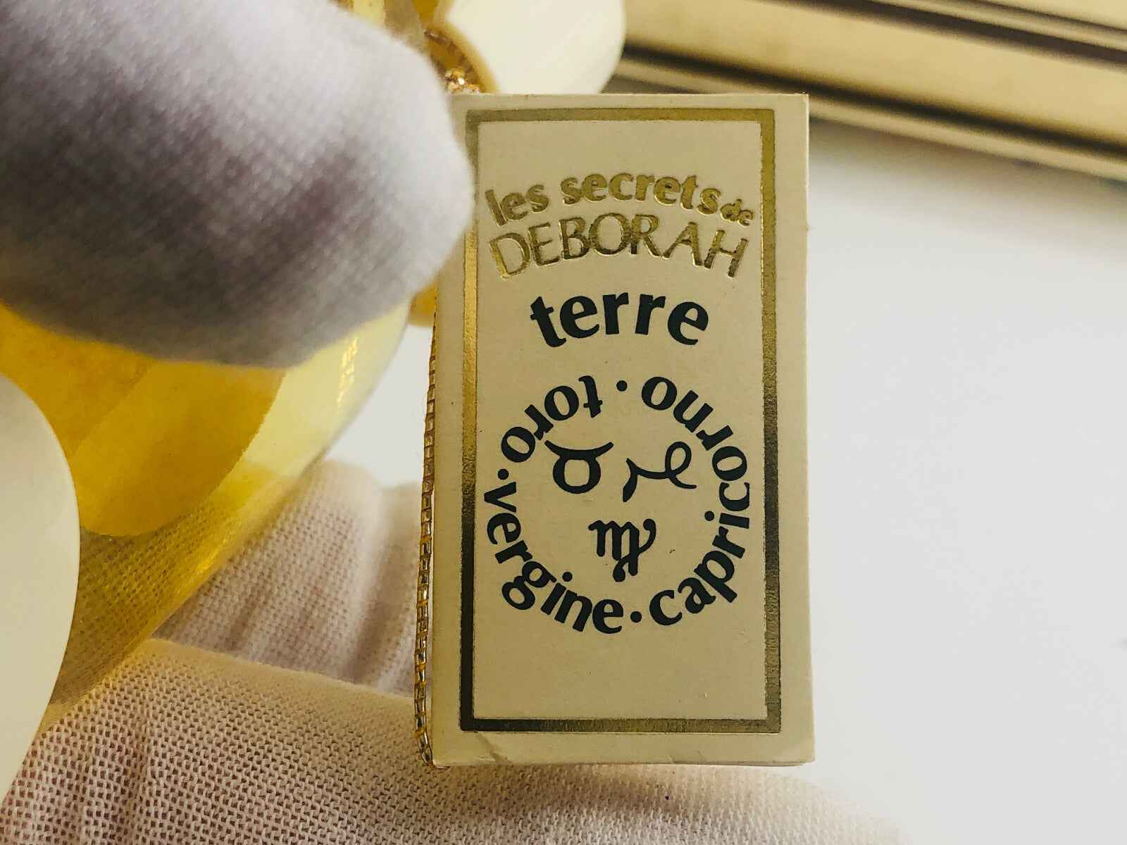 Les Secrets De Deborah TERRE Vintage profumo 25 ml + SILK SCARF pre barcode