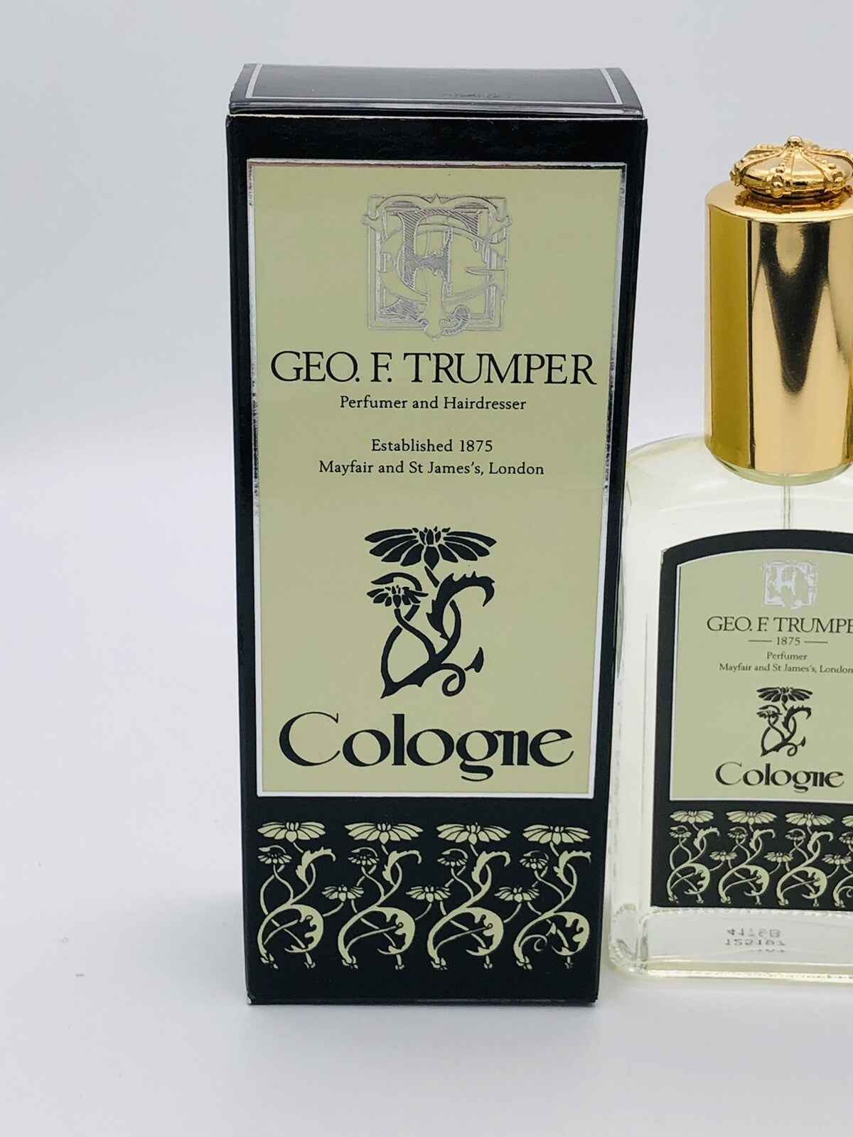 2X GEO F TRUMPER COLOGNE profumo 50 ml Colonia Uomo Donna Vintage Raro Spray