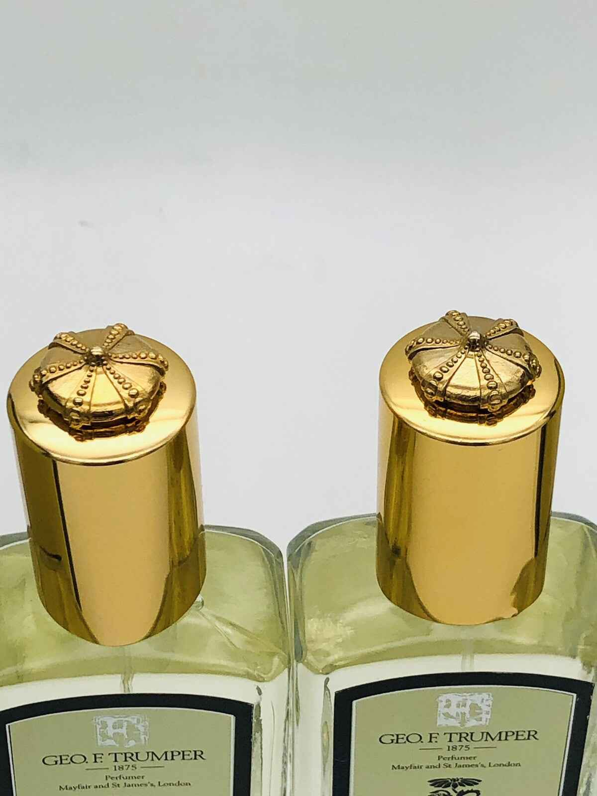 2X GEO F TRUMPER COLOGNE profumo 50 ml Colonia Uomo Donna Vintage Raro Spray