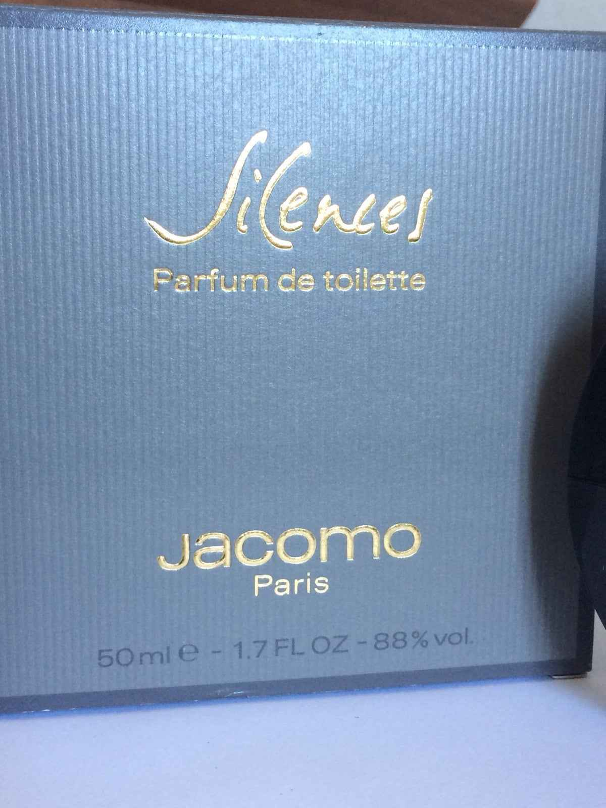 JACOMO SILENCES VINTAGE parfum de toilette 50 ml splash profumo donna PDT rari