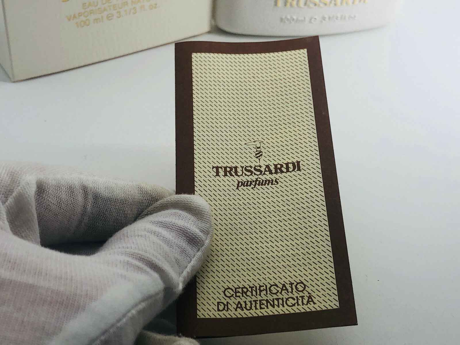 PROFUMO TRUSSARDI DONNA VINTAGE 100 ml EDT SPRAY EAU DE TOILETTE CLASSIC RARO