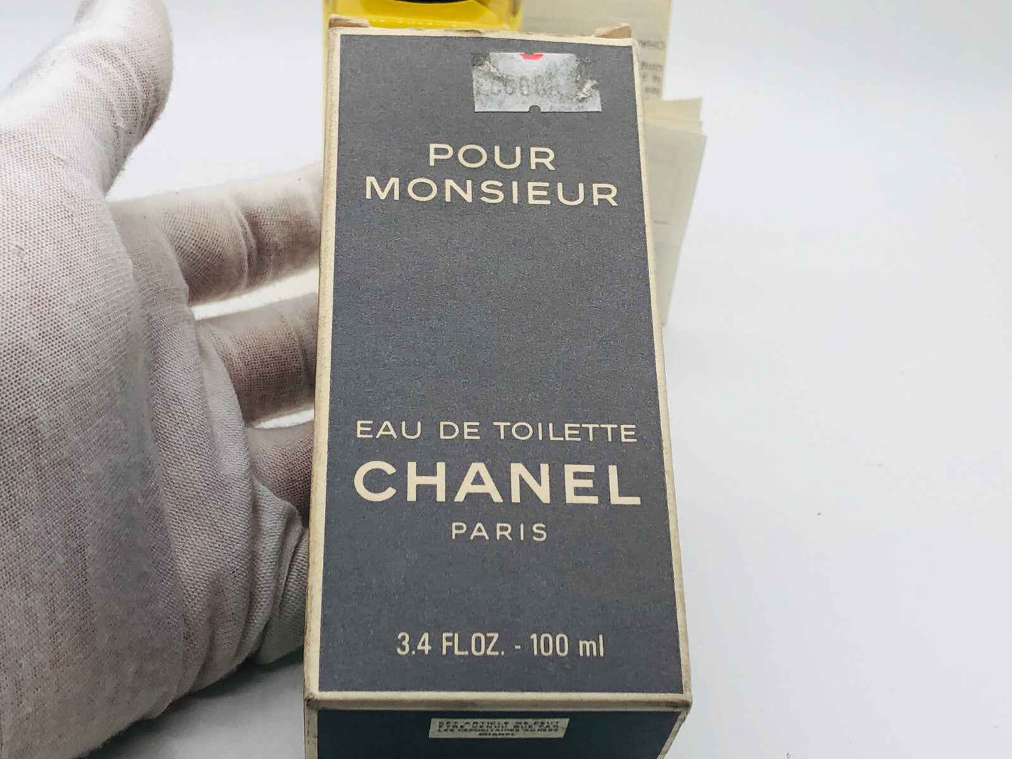 PROFUMO CHANEL POUR MONSIEUR VINTAGE 100 ML EDT SPLASH UOMO EAU DE TOILETTE