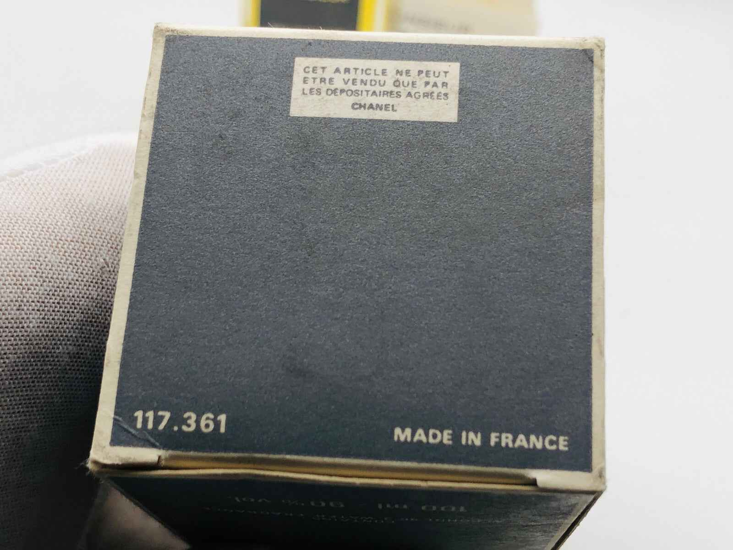 PROFUMO CHANEL POUR MONSIEUR VINTAGE 100 ML EDT SPLASH UOMO EAU DE TOILETTE
