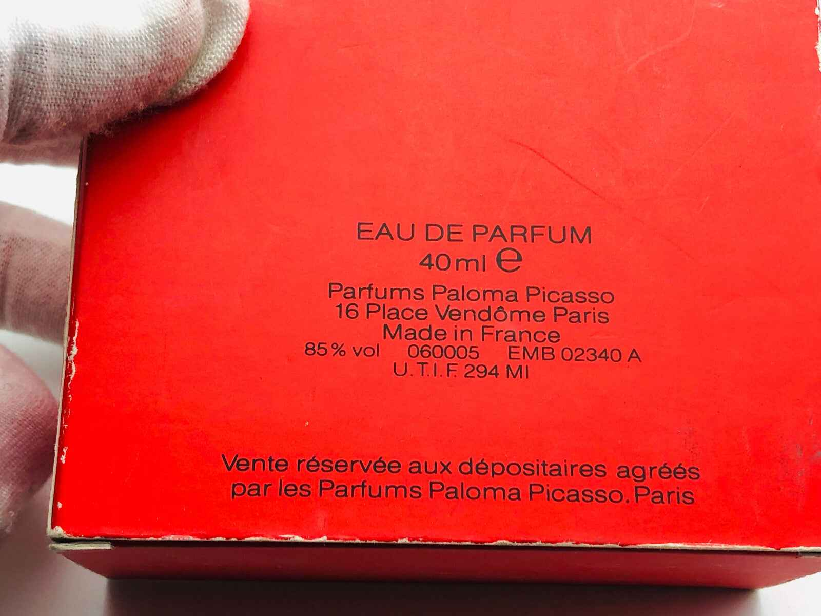 PALOMA PICASSO VINTAGE profumo EDP 30 of 40 ml splash donna Eau De Parfum