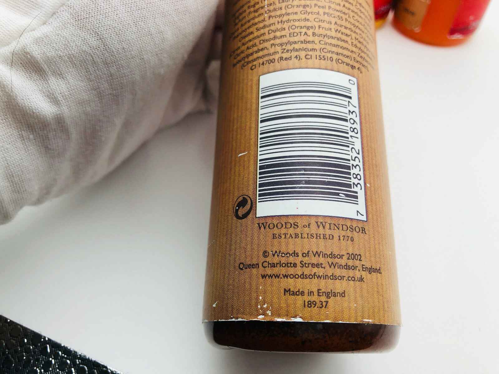 3x WOODS OF WINDSOR orange spice body exfoliator shower puree ARANCIA CANNELLA