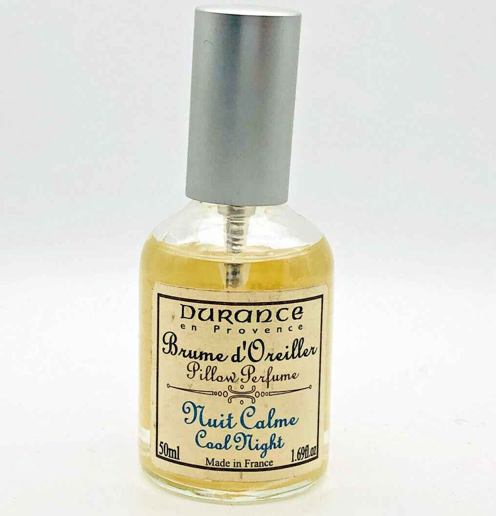 DURANCE EN PROVENCE NUIT CALME PILLOW PERFUME PROFUMO 50 ML SPRAY VINTAGE RARO