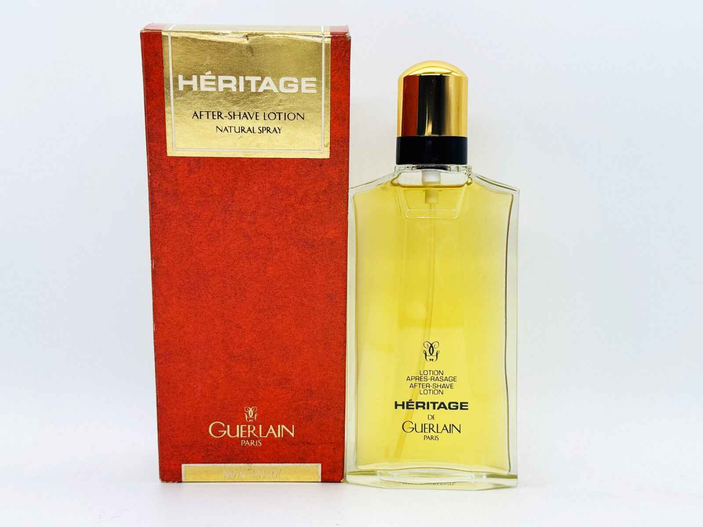 HERITAGE GUERLAIN AFTER SHAVE VINTAGE DOPOBARBA uomo 100 ml spray 2000 RARE